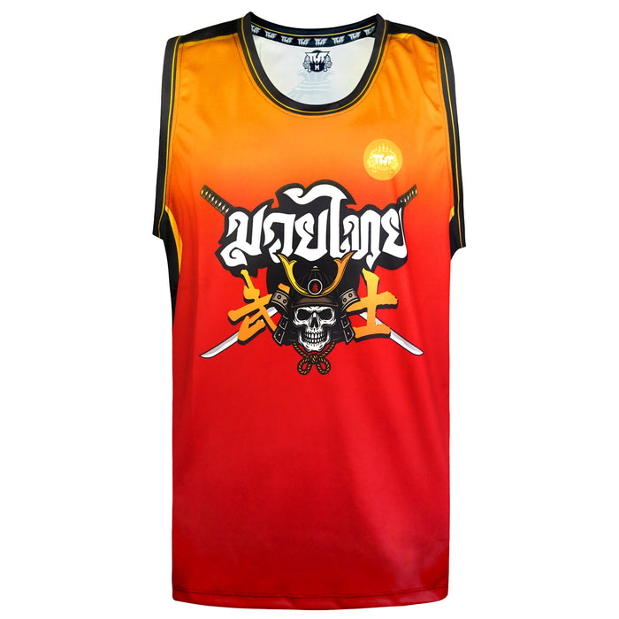 TUFFPAYAK Muay Thai Tank Top Boxing Sleeveless Vest Gym Jersey (TPY-TT010)