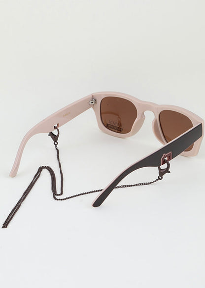 Two-Toned Chain Sunglasses