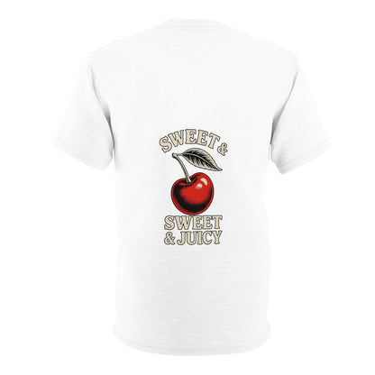 Unisex Cherry Print T-Shirt - Bold Summer Style