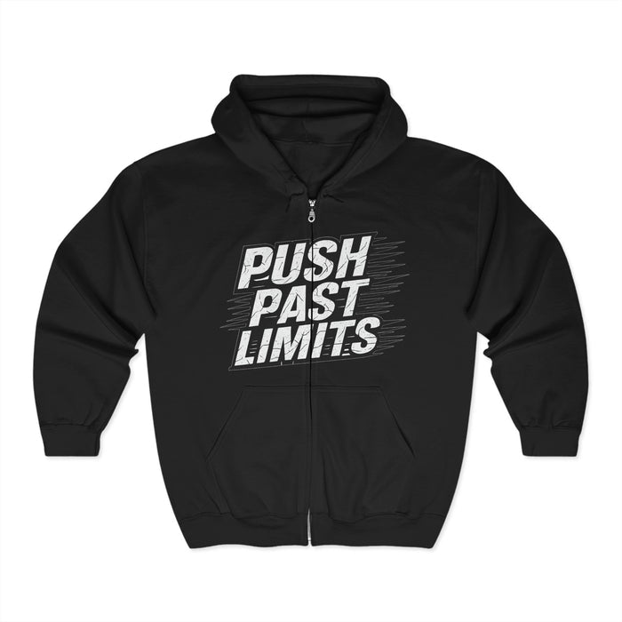 Unisex Heavy Blend Full Zip Hoodie – Push Past Limits