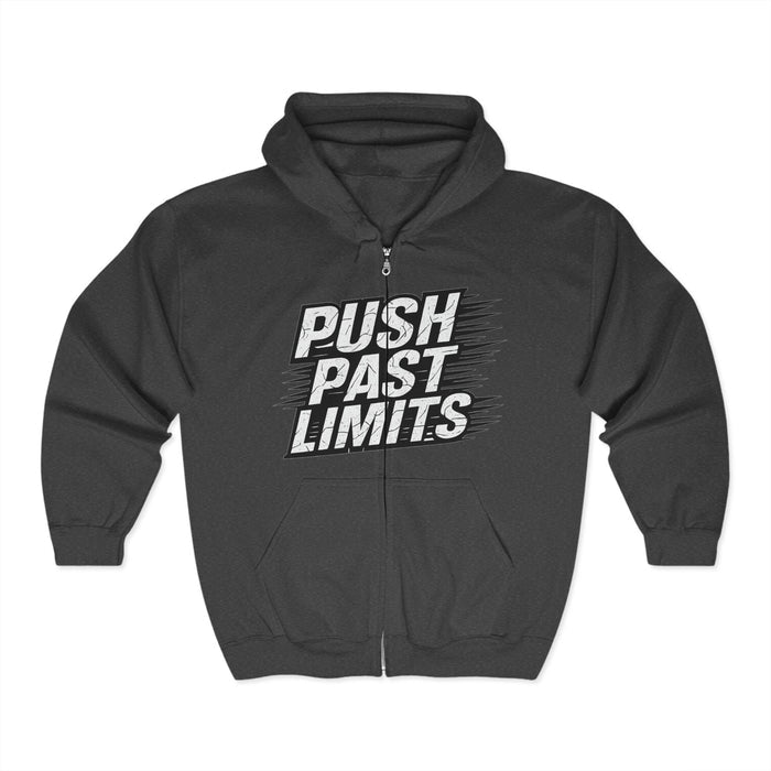 Unisex Heavy Blend Full Zip Hoodie – Push Past Limits