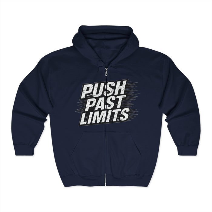 Unisex Heavy Blend Full Zip Hoodie – Push Past Limits