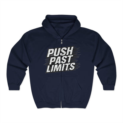 Unisex Heavy Blend Full Zip Hoodie – Push Past Limits