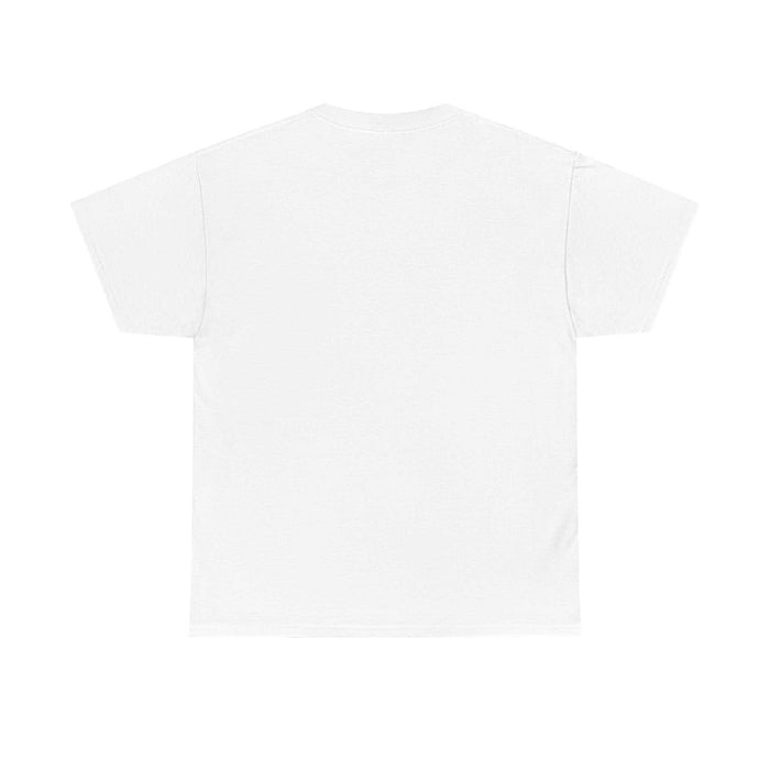 Plain white t-shirt on a white background