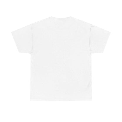 Plain white t-shirt on a white background