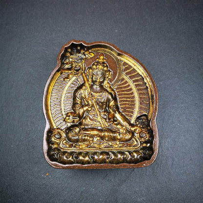 Usnisa Sitatapatra,Great White Parasol Tsa Tsa Mold - Tibetan tsa tsa mold, detailed view