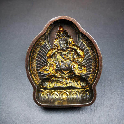 Vajrasatva,Dorje Sempa Tsa Tsa Mold - Tibetan tsa tsa mold, view 4