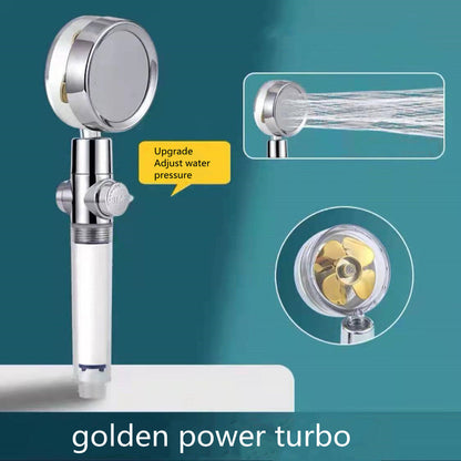 Water Saving Shower Head - Turbo Fan High Pressure Kits