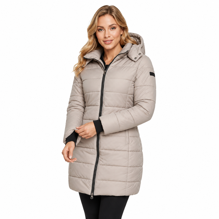 Waterproof Padded Jacket - Loose Fit Everyday Outerwear