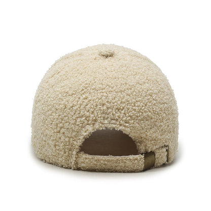 Winter lambskin baseball cap – snug fit that seals in heat