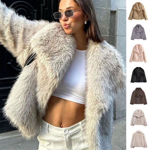 Winter Plush Coat back view – smooth finish, everyday comfort