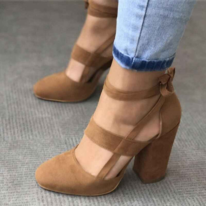 Women Pumps Plus Size 35-43 Gladiator Summer High Heels