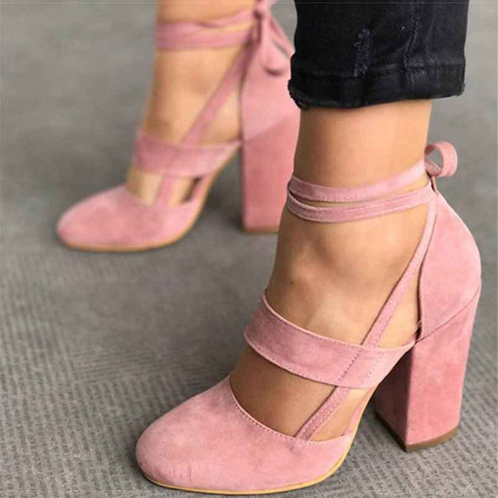 Women Pumps Plus Size 35-43 Gladiator Summer High Heels