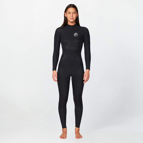Women's Bahia 3/2mm Steamer Back Zip - Black