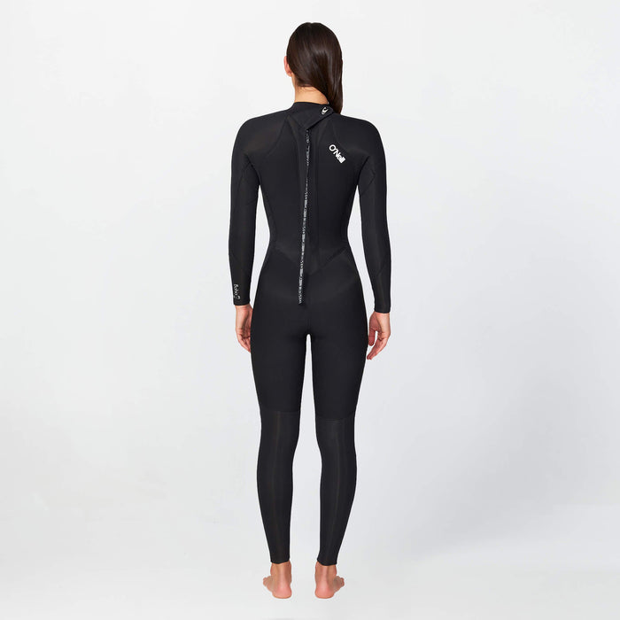 Women's Bahia 3/2mm Steamer Back Zip - Black
