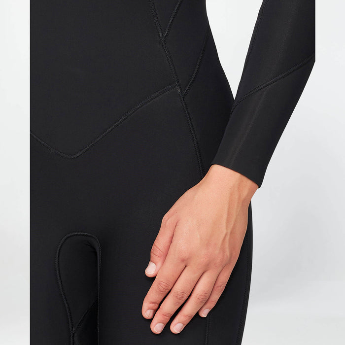 Women's Bahia 3/2mm Steamer Back Zip - Black