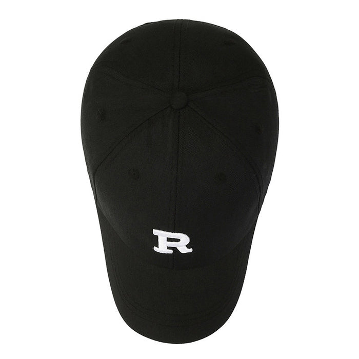 Women’s baseball cap – cotton-polyester fabric texture macro