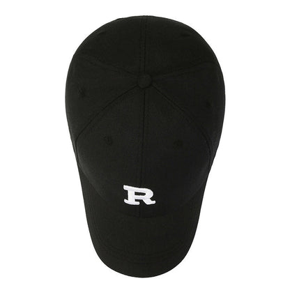 Women’s baseball cap – cotton-polyester fabric texture macro