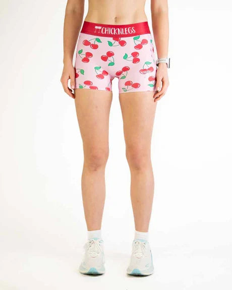 Women's Cherry 3" Compression Running Shorts