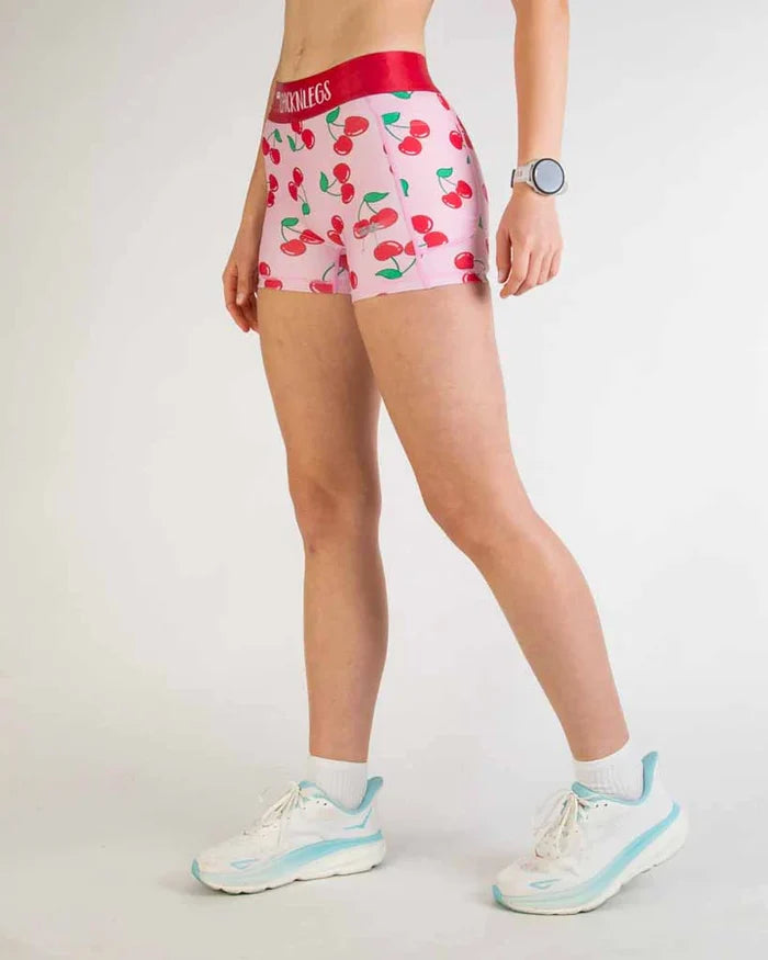 Women's Cherry 3" Compression Running Shorts