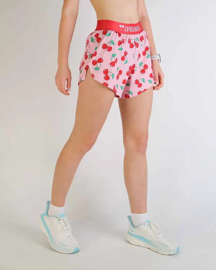 Women's Cherry 4" Split Running Shorts