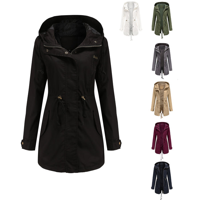 Women’s Cotton Anorak – Mid-Length, Warm, Ready