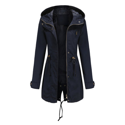 Women’s Cotton Anorak – Mid-Length, Warm, Ready