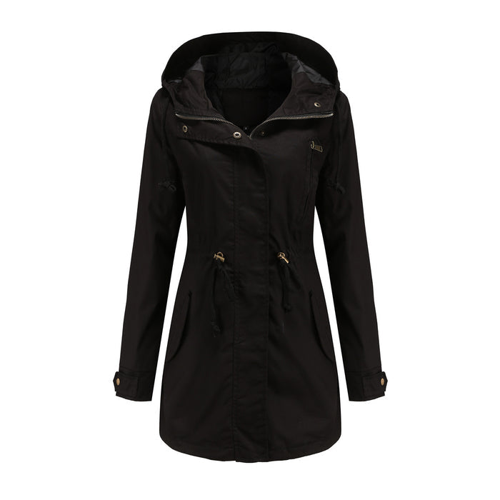 Women’s Cotton Anorak – Mid-Length, Warm, Ready
