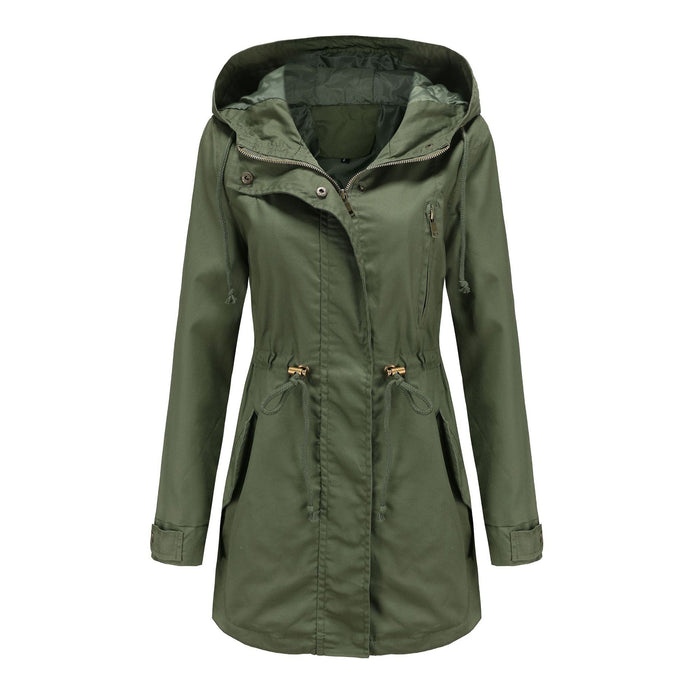 Women’s Cotton Anorak – Mid-Length, Warm, Ready