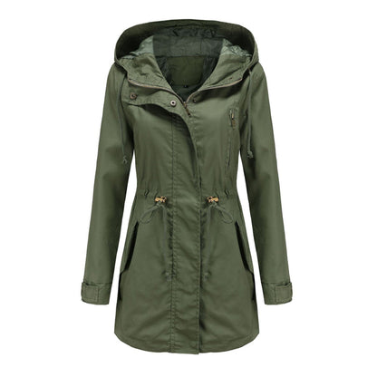 Women’s Cotton Anorak – Mid-Length, Warm, Ready
