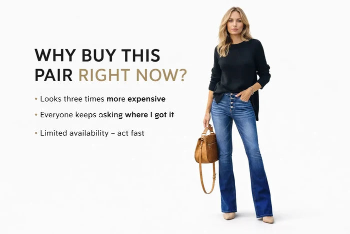 women's high waist flare jeans washed blue denim urban street fashion