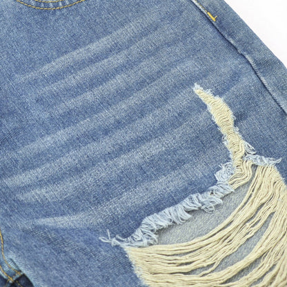 Women's High-Waist Straight-Leg Jeans | Cotton Denim