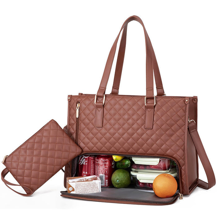 Women's Insulated Lunch Bag – Leak-proof Tote