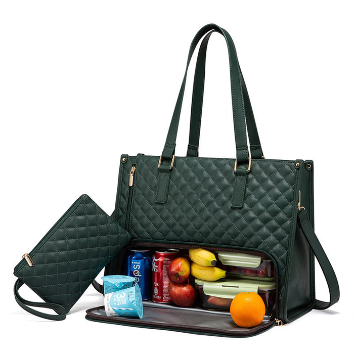 Women's Insulated Lunch Bag – Leak-proof Tote