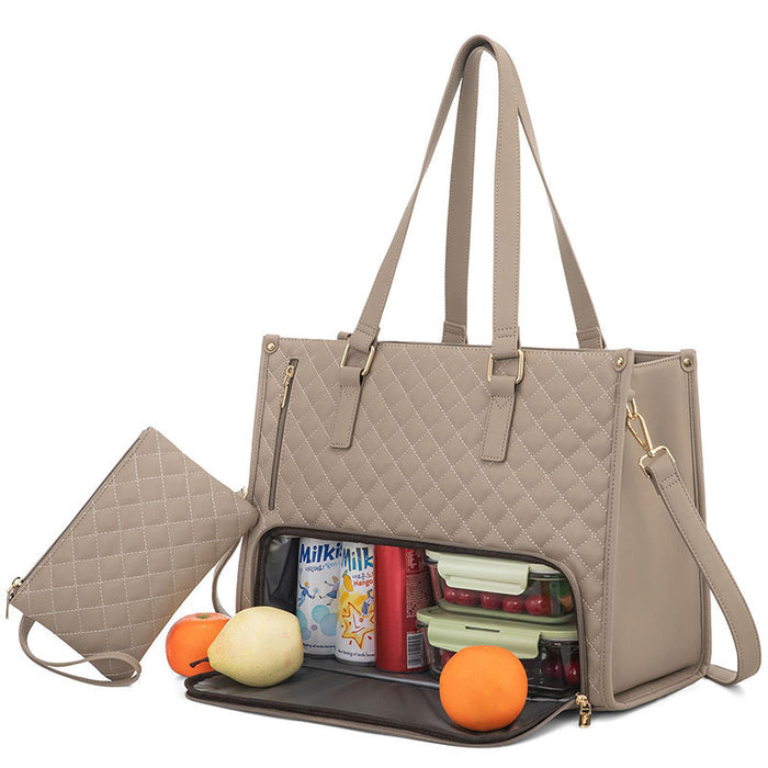 Women's Insulated Lunch Bag – Leak-proof Tote
