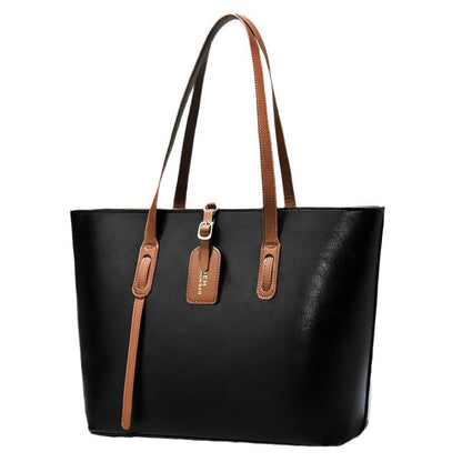 Women’s PU Leather Bucket Shoulder Messenger Bag