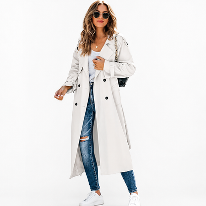 Women's rain jacket packable style in khaki, lightweight acetate fiber layer for travel, commute and mild breezy days now go.