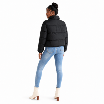 Women's Reversible Puffer Jacket for Daily Winter Looks
