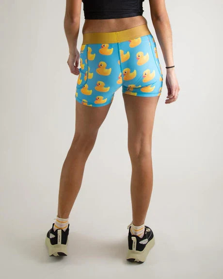 Women's Rubber Ducky 3" Compression Running Shorts