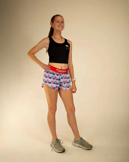 Women's USA Picnic 1.5" Split Shorts