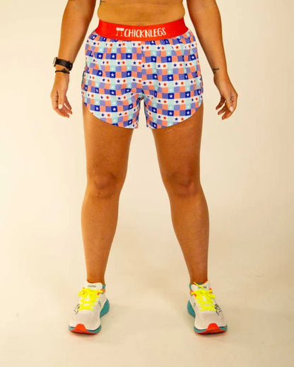Women's USA Picnic 4" Split Shorts