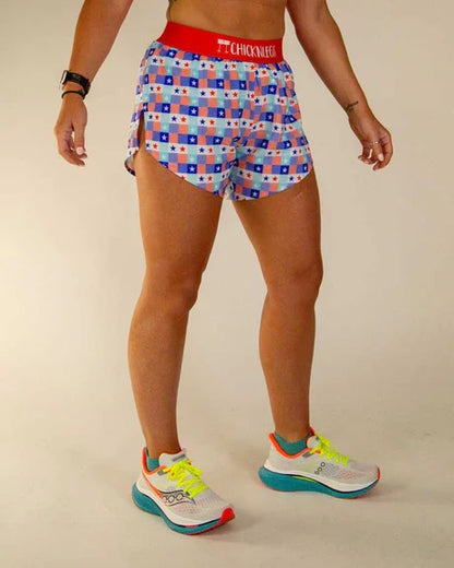 Women's USA Picnic 4" Split Shorts