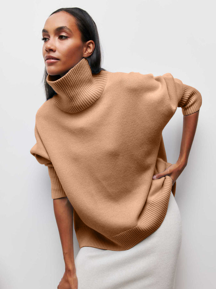 Casual Women’s Winter Turtleneck Sweater – Layer under coats and blazers