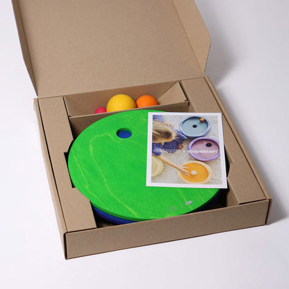 Wooden Grimms x Stapelstein Rolling Discs - Cool Classic