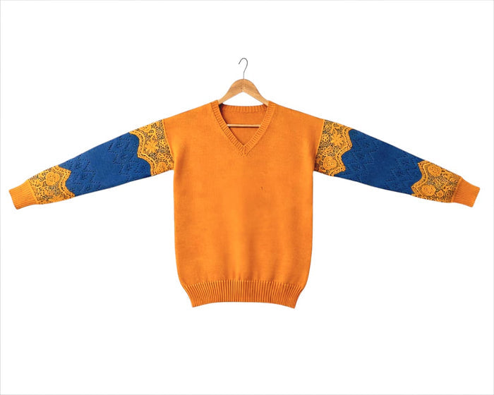 Woolen Pullover   | 100% Wool Winter Knit