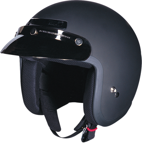 Z1R Jimmy Helmet: Advanced abs/polycarbonate alloy shell passes DOT standardsDual forehead vents are closable and direct air