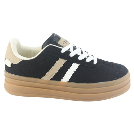 Zapatilla Chalada Mujer Andy-12 Negro Urbano Zapatillas Chalada