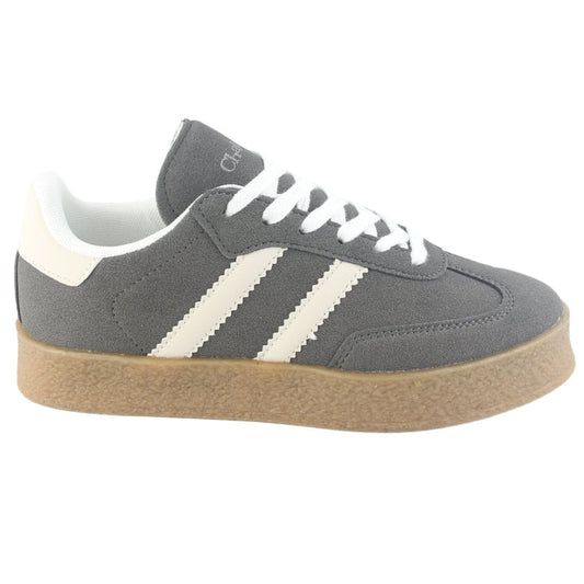 Zapatilla Chalada Mujer Caju-1 Plateado Urbano Zapatillas Chalada