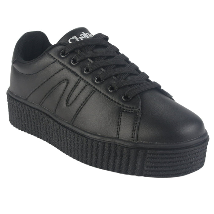 Zapatilla Chalada Mujer Flumi-10 Negro Urbano Zapatillas Chalada
