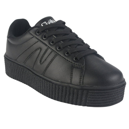 Zapatilla Chalada Mujer Flumi-10 Negro Urbano Zapatillas Chalada